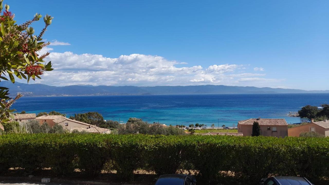 Marinella, Vue Mer Panoramique, Superbe T2 Plage A 150 M Ajaccio  Exterior foto